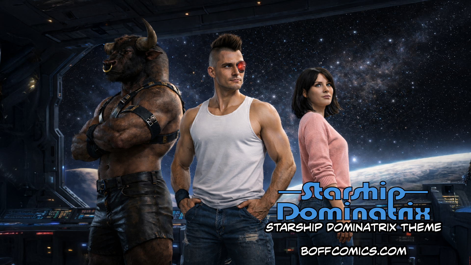 Rebel Star Rising - Starship Dominatrix Theme single art