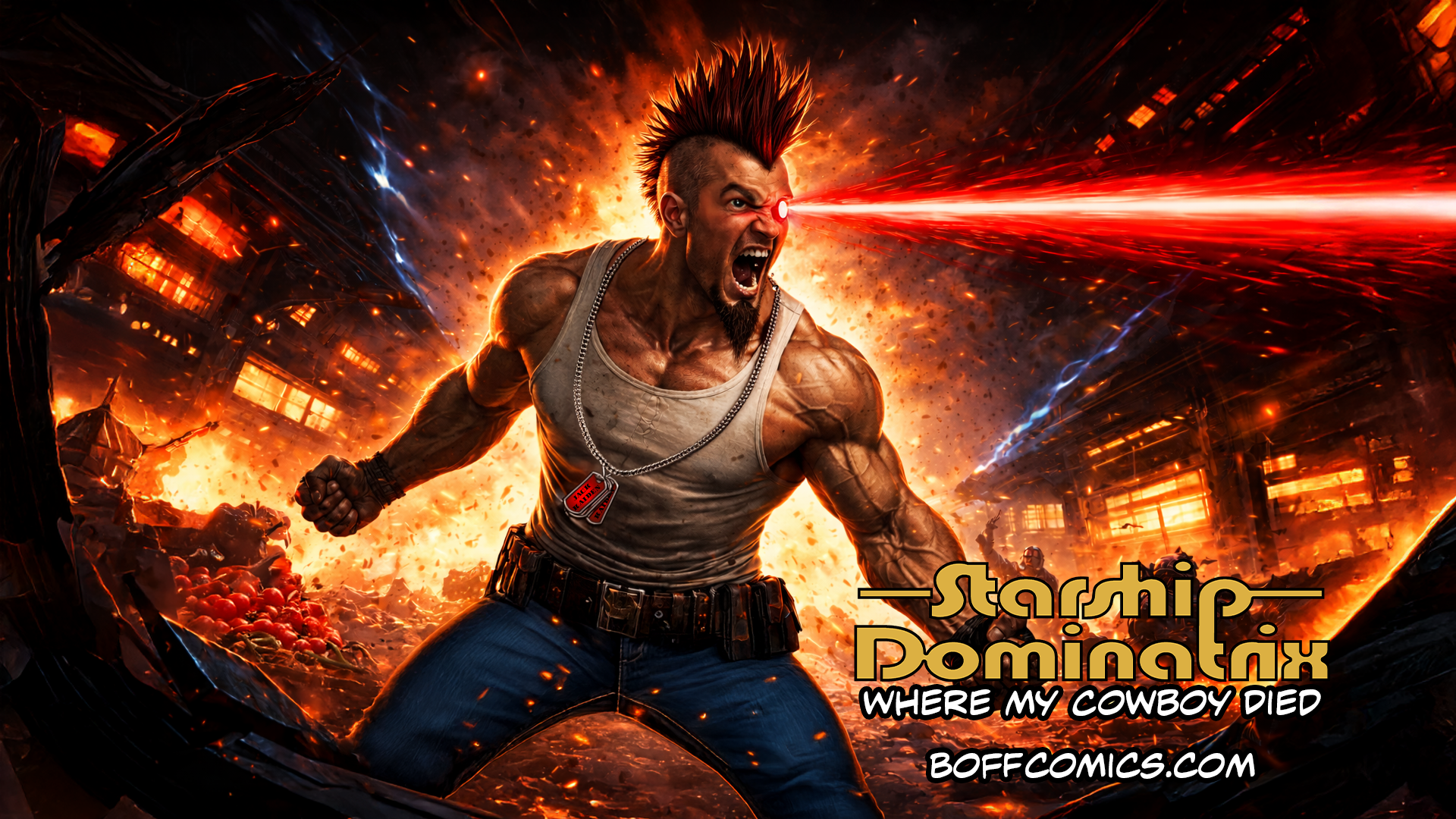 Rebel Star Rising - Where My Cowboy Died single art