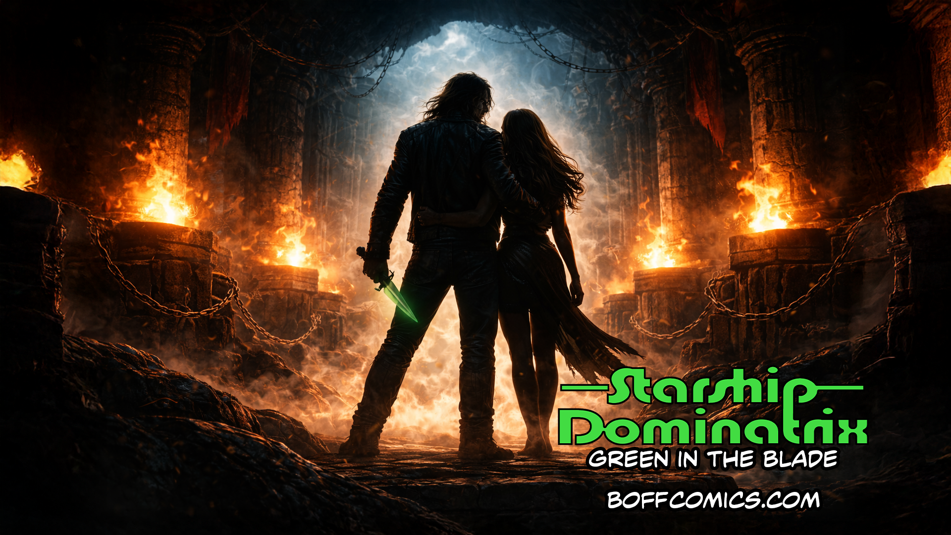 Rebel Star Rising - Green In The Blade single art